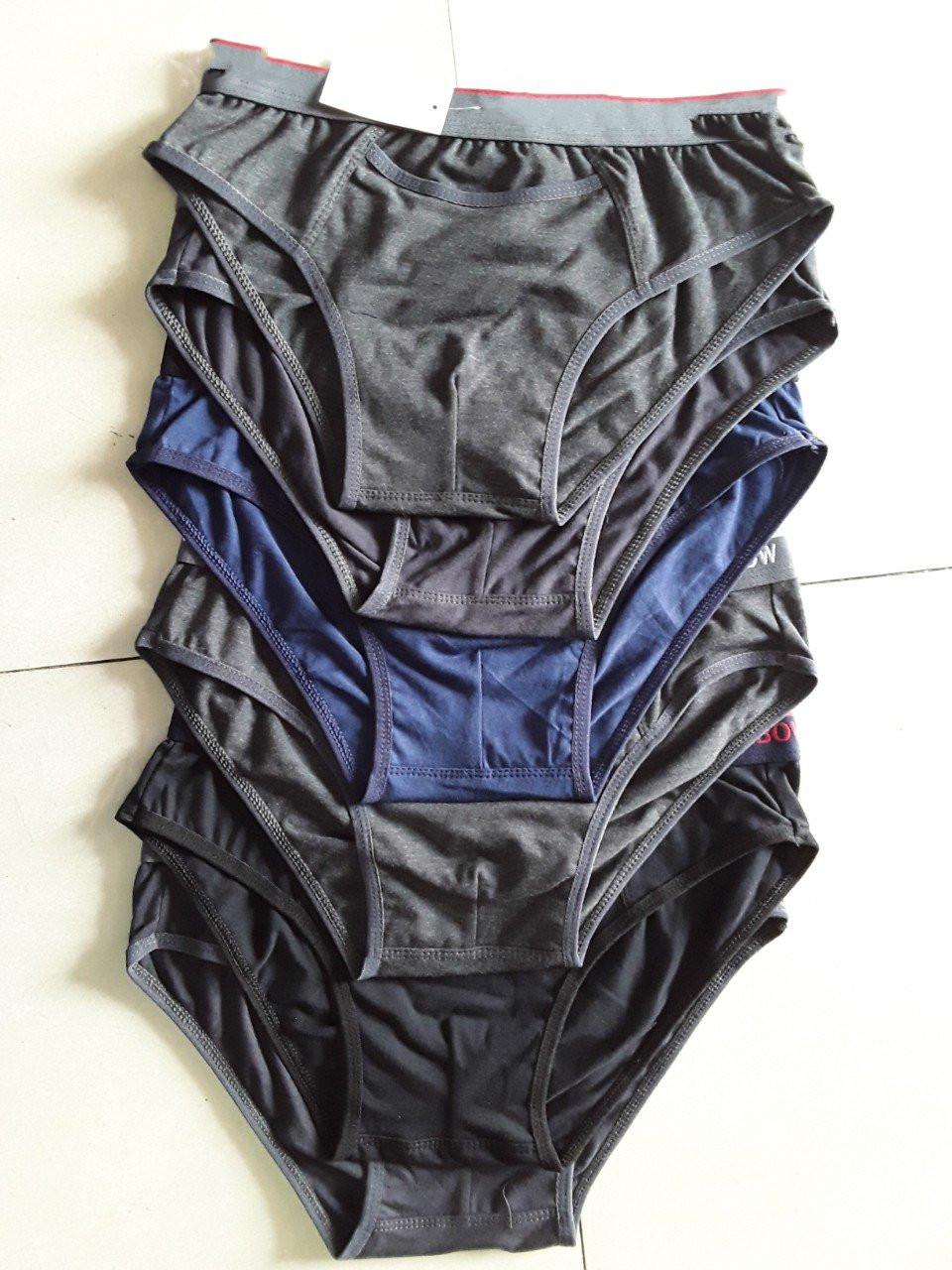 Combo bộ 6 Quần lót nam cotton cao cấp thoáng mát Từ 50kg đến 90kg