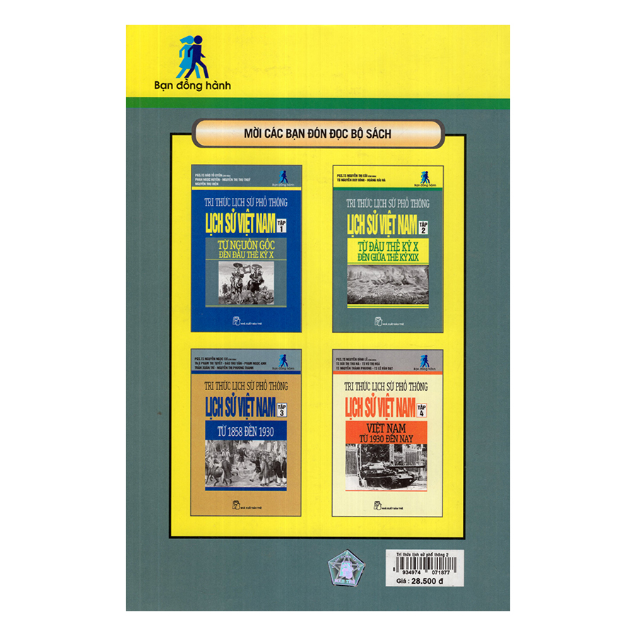 Tri Thức Lịch Sử Phổ Thông - Lịch Sử Việt Nam - Tập 2 (Đầu Thế Kỷ X Đến Giữa Thế Kỷ XIX)