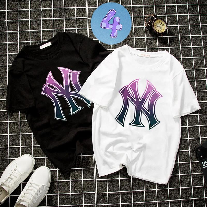 Album 52 - Bst áo thun unisex nam nữ form rộng thời trang NY đẹp vải dày mịn