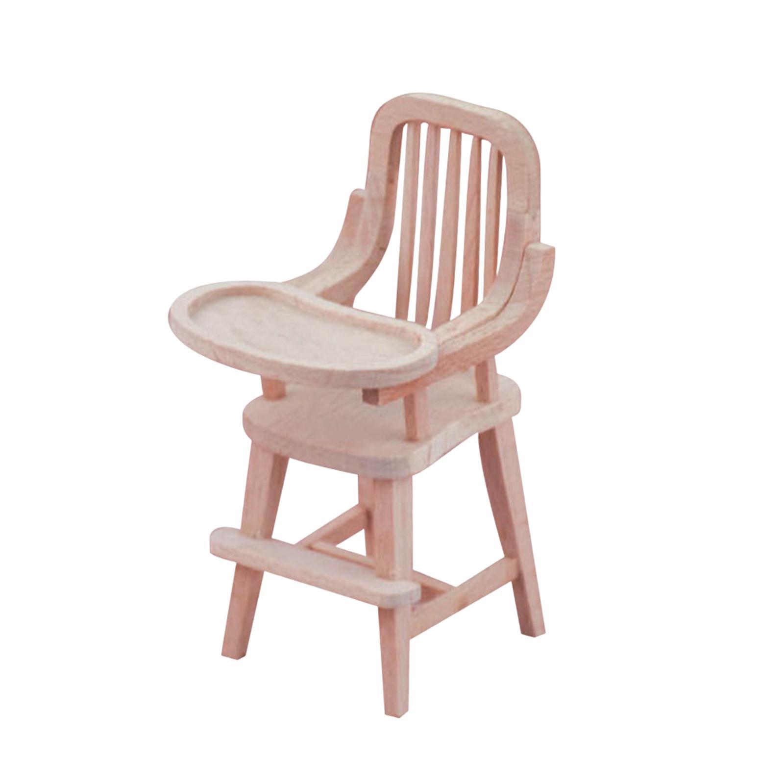 Mini Furniture Model Wooden for Dollhouses Micro Landscape DIY Accessory