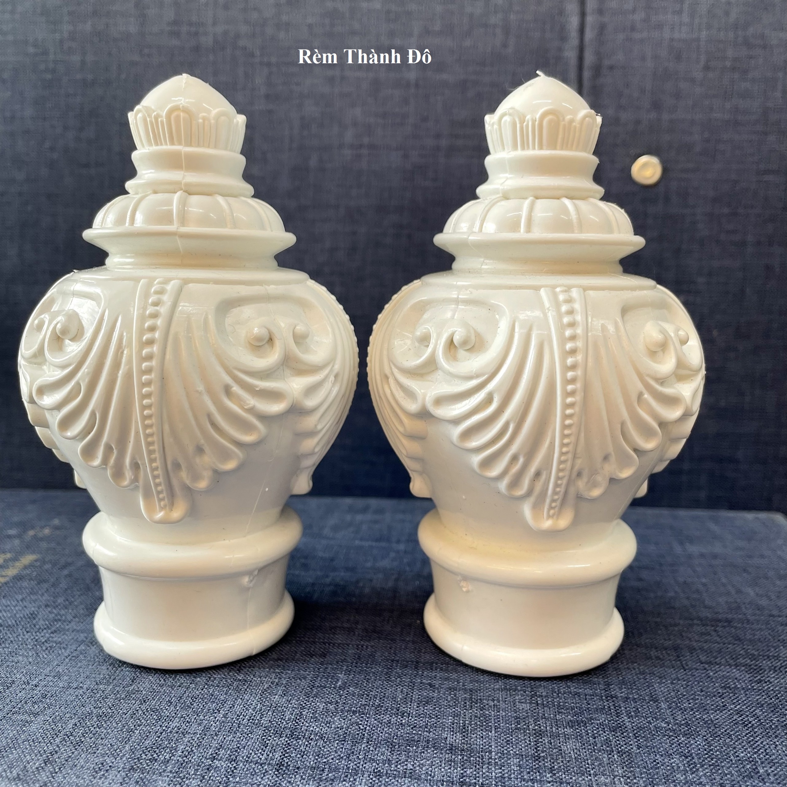Đầu trụ rèm / đầu chụp cây rèm