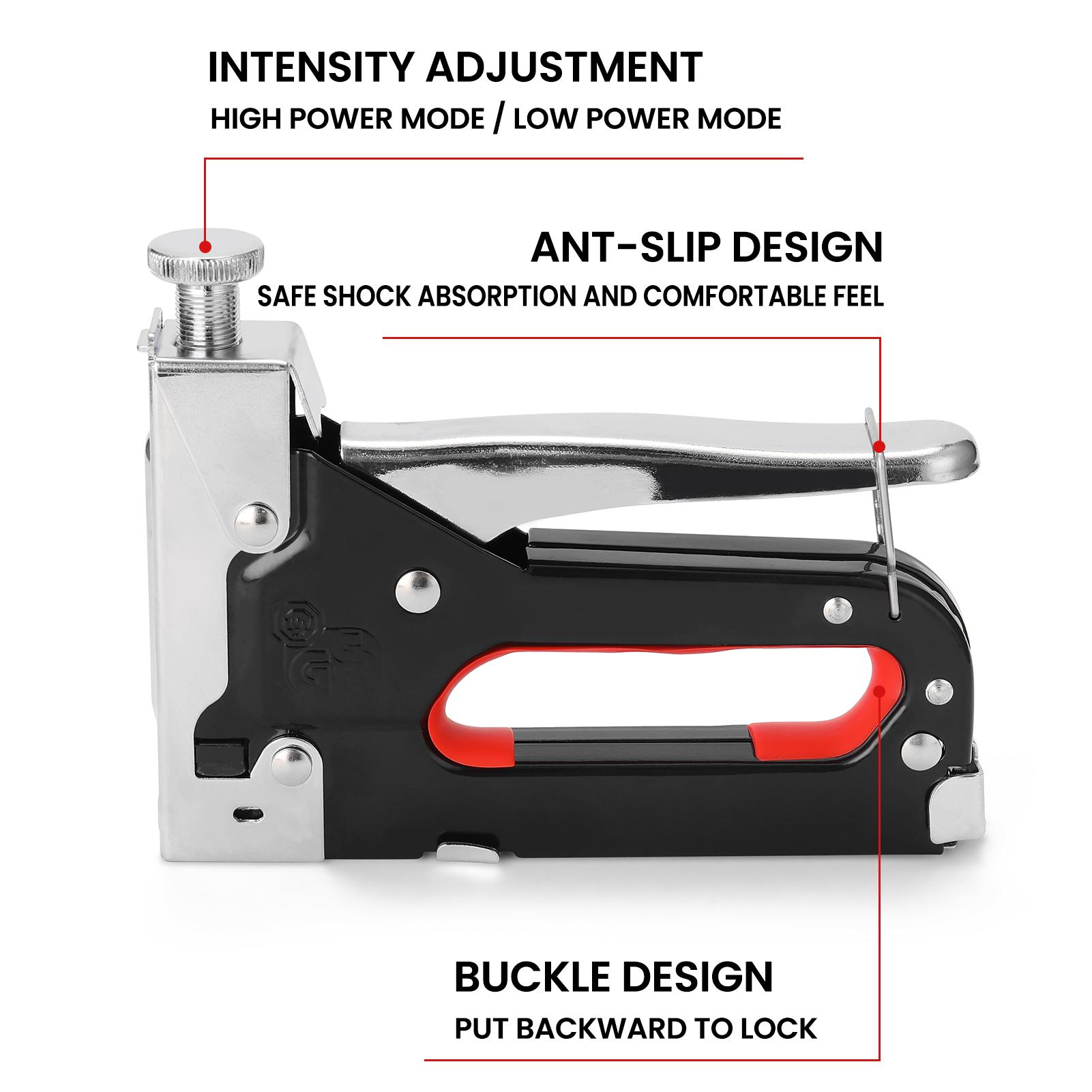 3 In 1 Staple Machine for DIY Home Soft Wood Furniture Portable Manual Stapler Upholstery Fix Furniture Photo Frame Nail