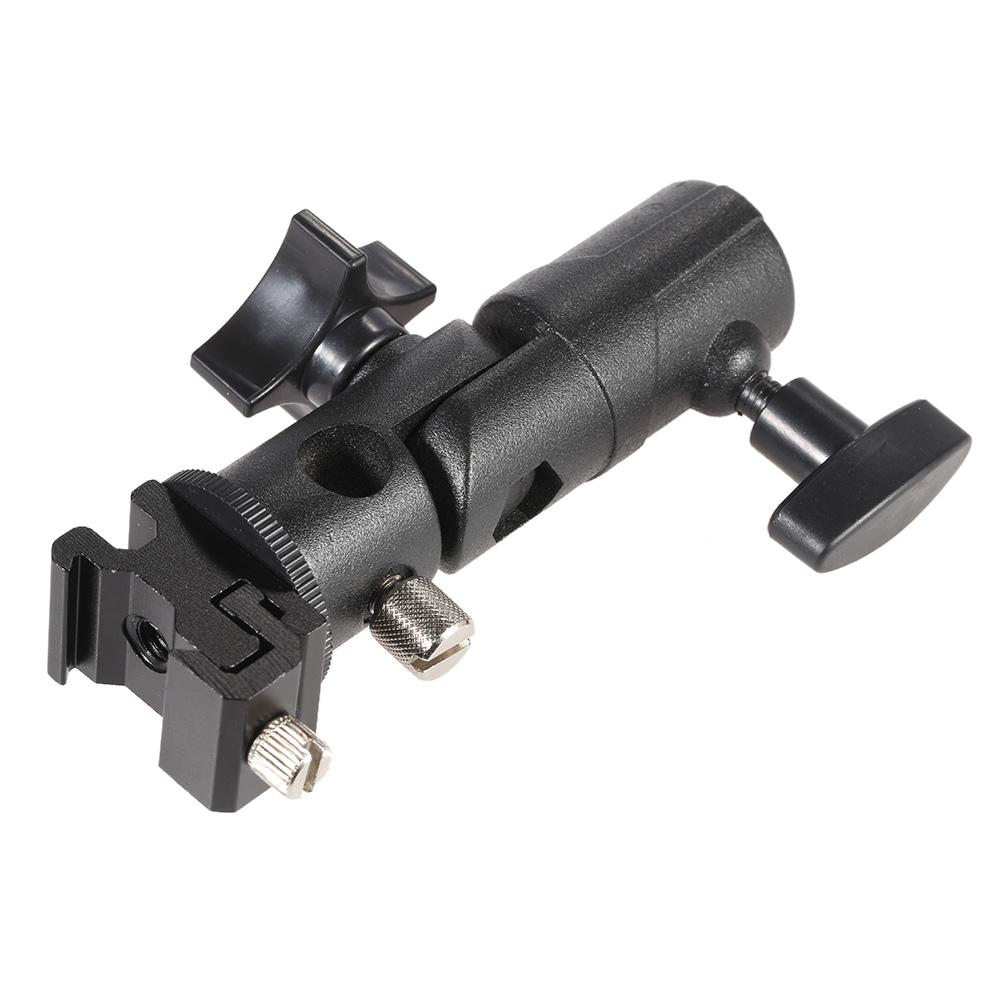 Giá đỡ ánh sáng ó chân đế xoay 1/4 "đến 3/8" đa năng Đèn chớp Loại E