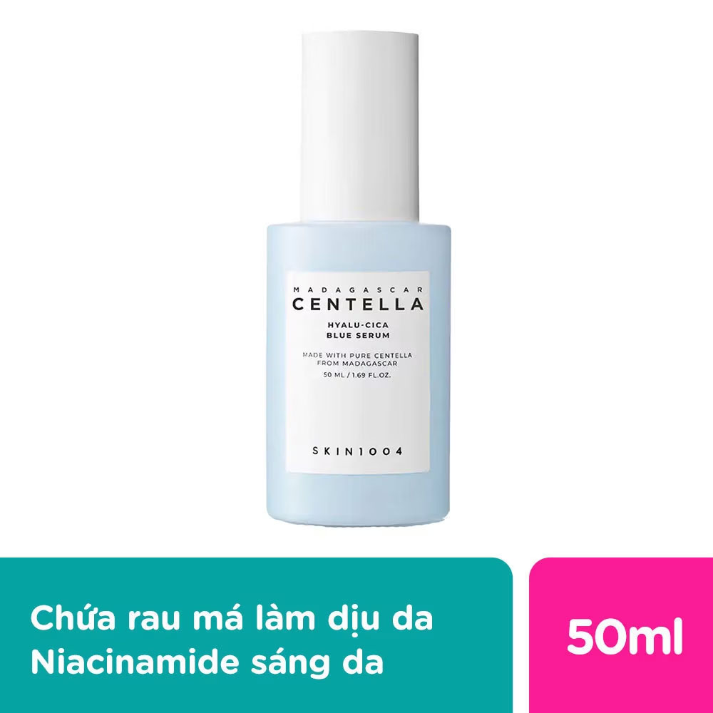 Tinh Chất Skin1004 Madagascar Centella Hyalu-Cica Blue Serum Dưỡng Ẩm &amp; Làm Dịu Da 50ml