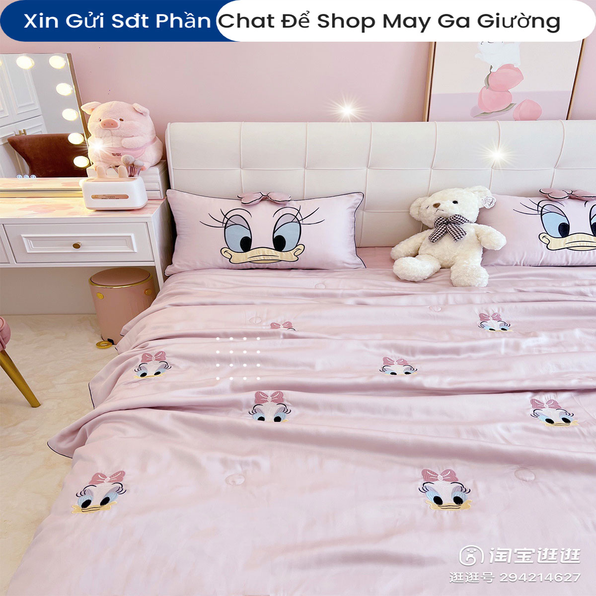 Bộ Chăn Ga Gối Lụa Tencel Cao Cấp Chuẩn Khách Sạn 5 Sao Bộ Ga Ra Drap Đệm Chăn Chần Bông Cao Cấp