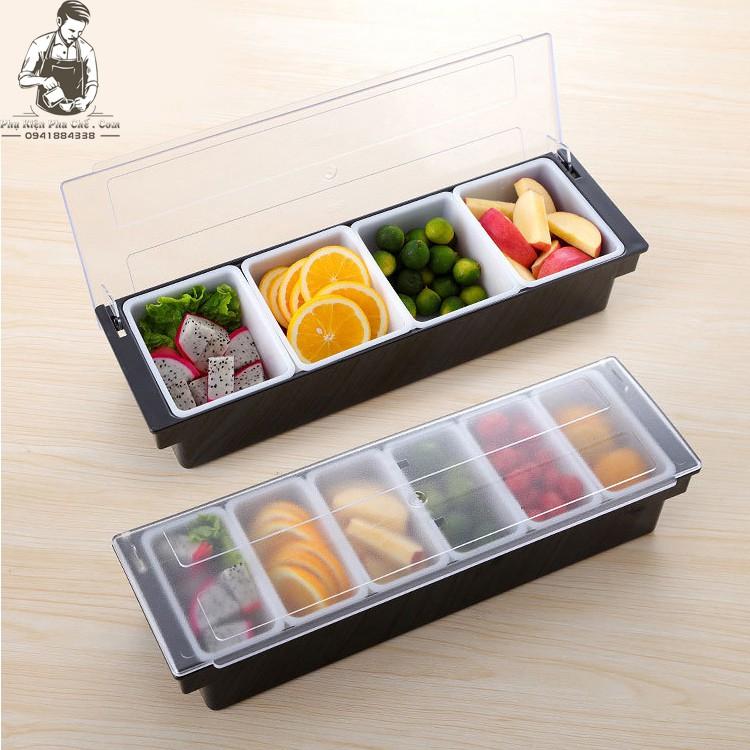 Khay Đựng Topping, Đựng Thạch, Đựng Hoa Quả