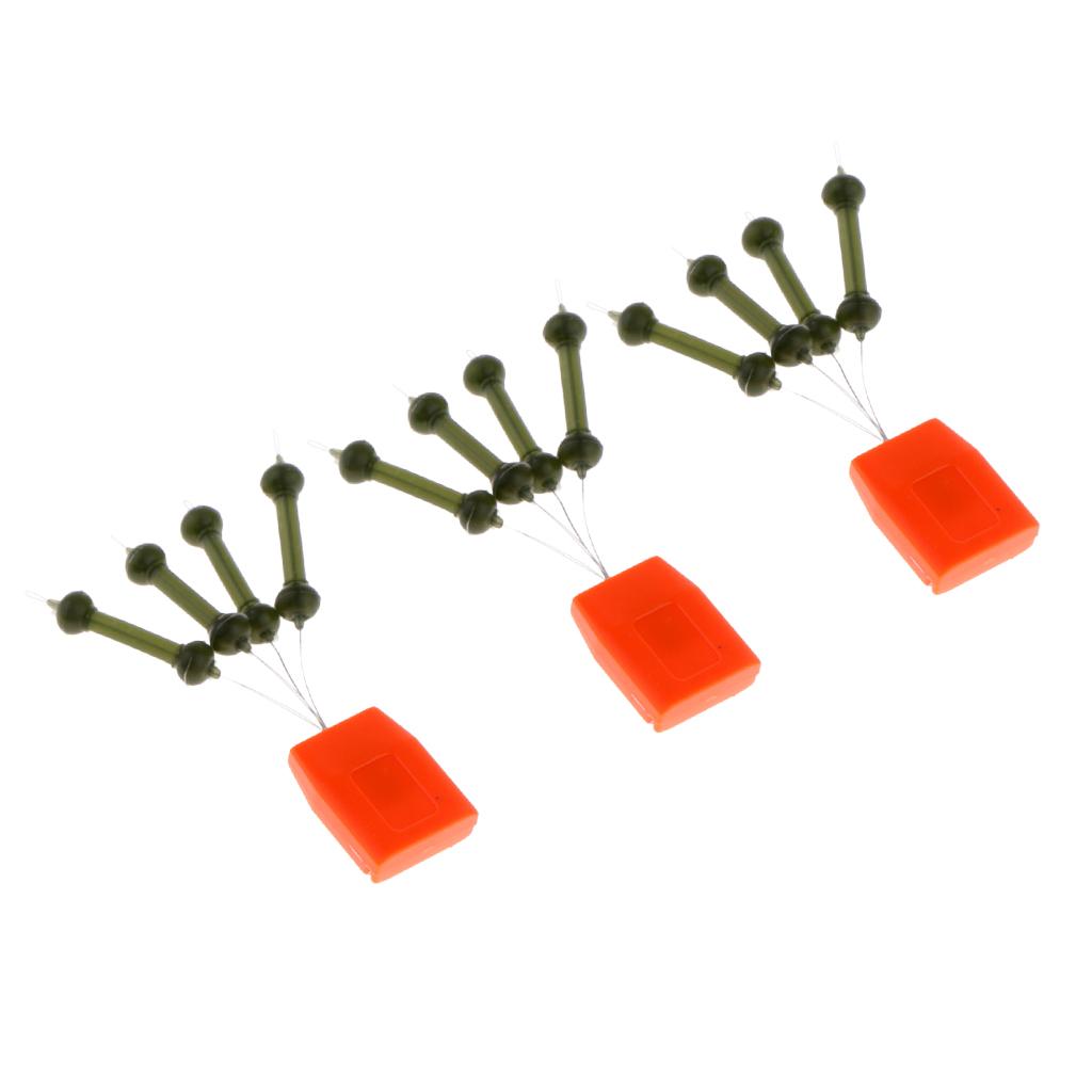 3pcs TPR Heli Beads Fishing Beads Release Rigs Line Rig Beads w/ Handle