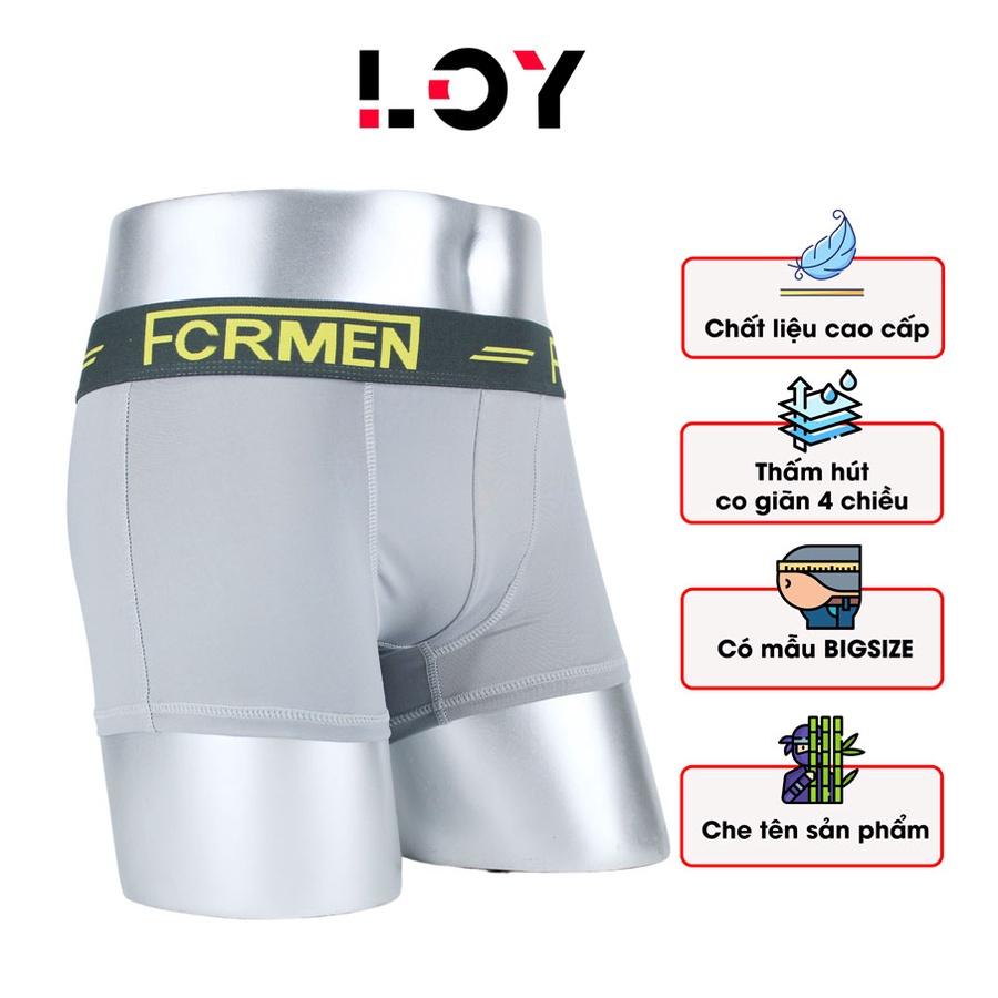 Quần boxer nam thun lạnh cao cấp, set 5 quần sịp đùi, quần xì đùi nam co giãn và thấm hút mồ hôi tốt giá rẻ