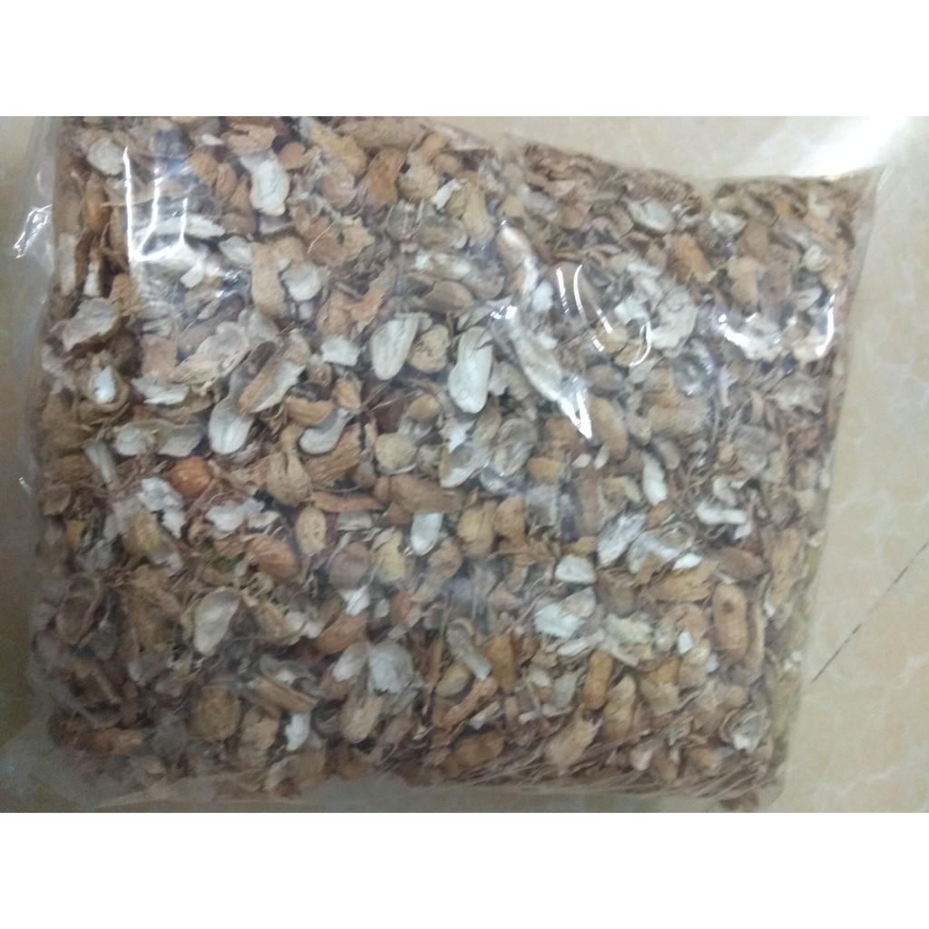 Vỏ đậu phộng trồng lan và cây cảnh - gói 1 kg