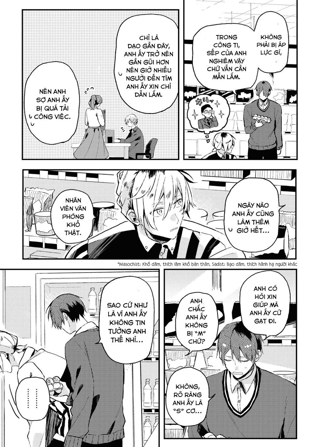đồng đội game online, té là ngài sếp khó tính chapter 12 6