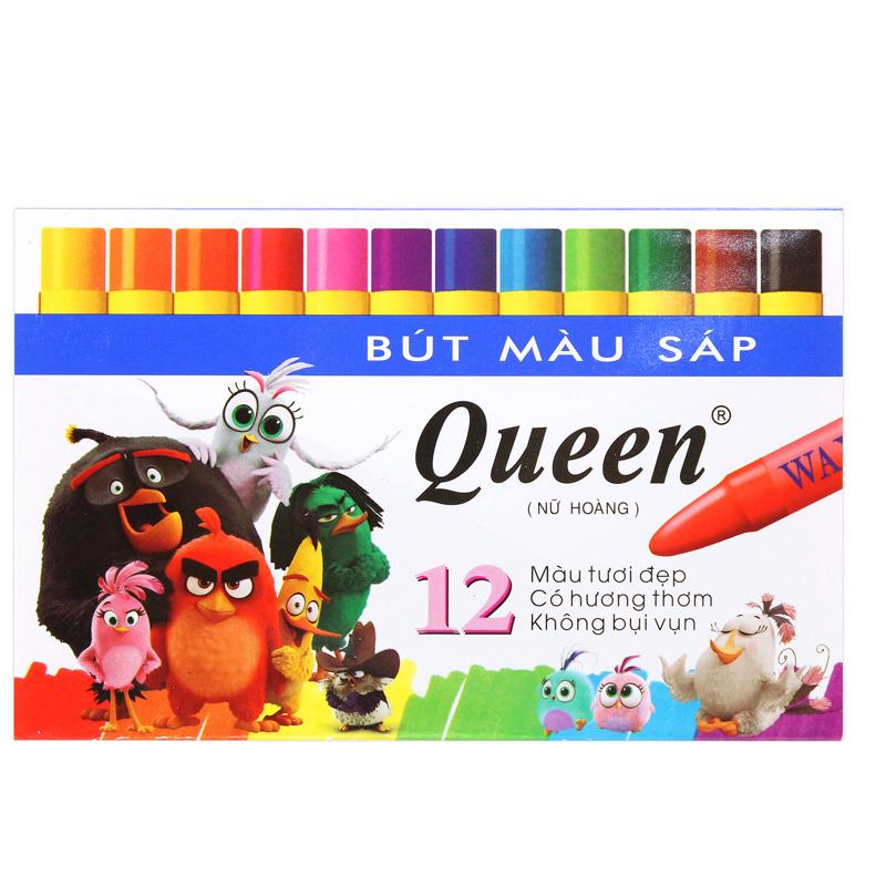Hộp 12 Bút Màu Sáp - Queen PC-012