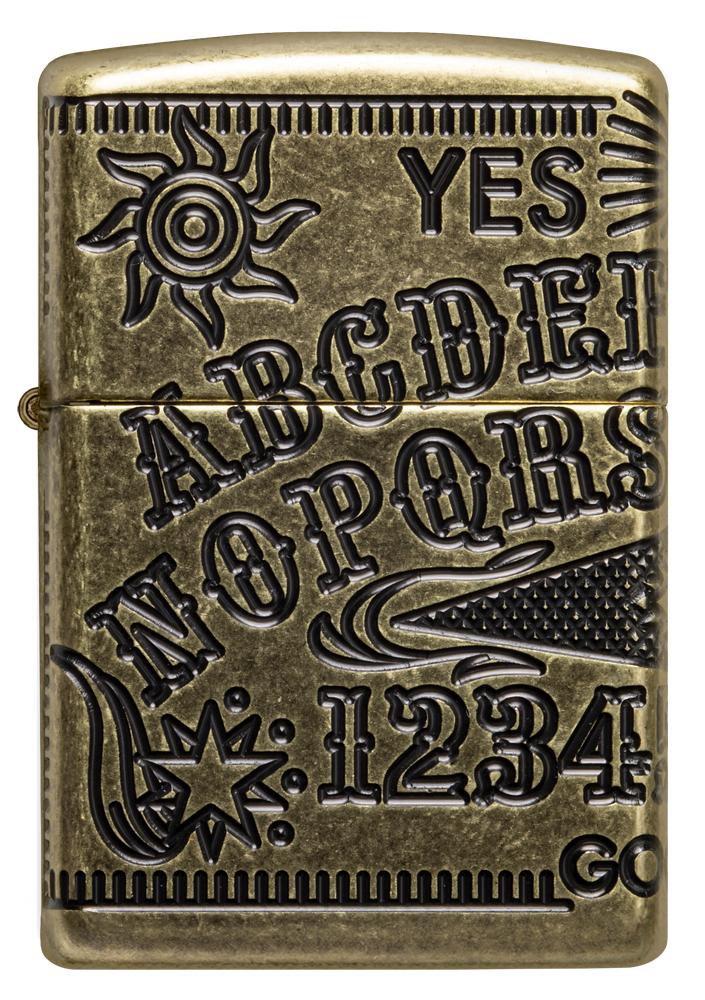 Bật Lửa Zippo Ouija Board Design 49001