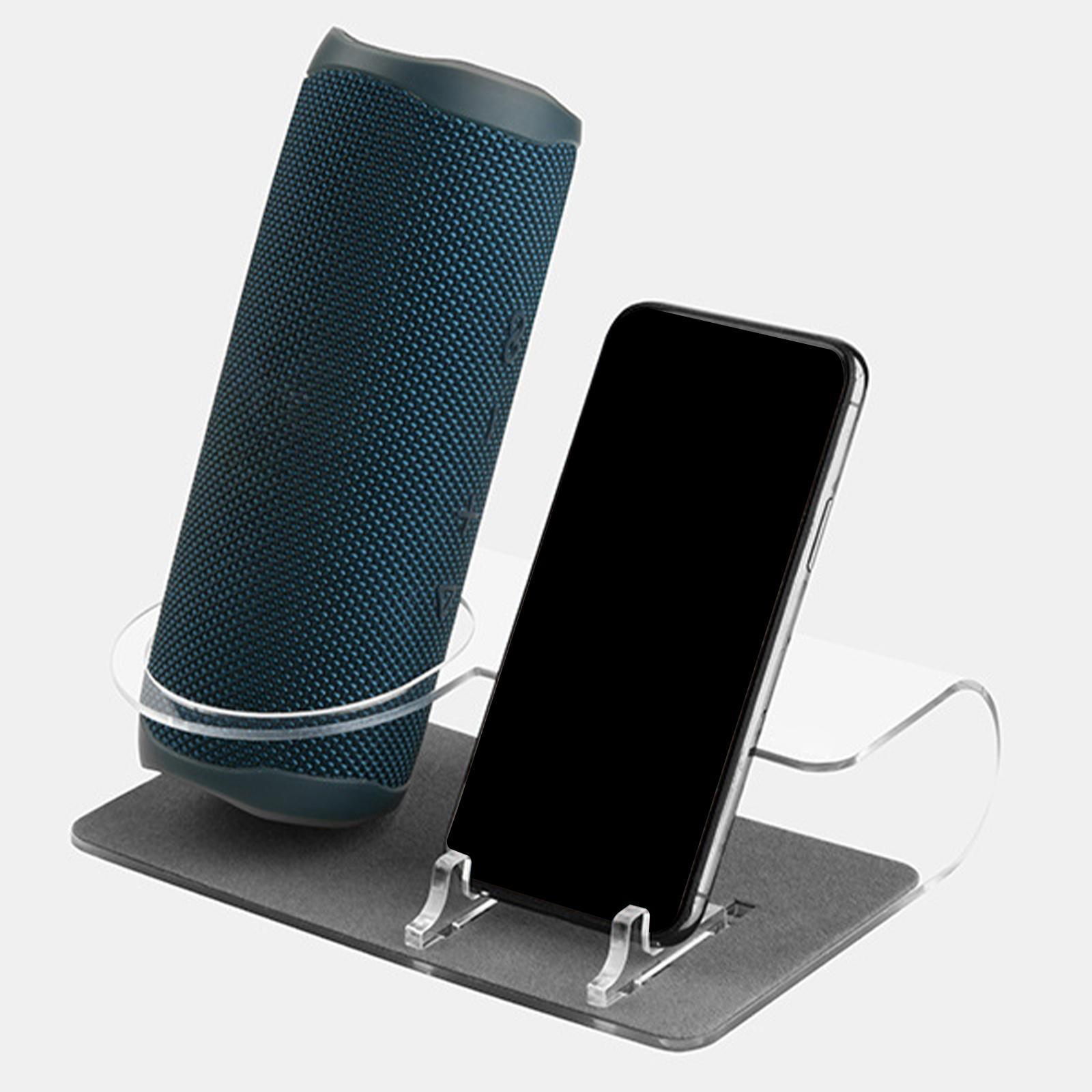 Acrylic Smart Speaker Stand Holder Decoration Clear Audio Bracket for for Flip5/6