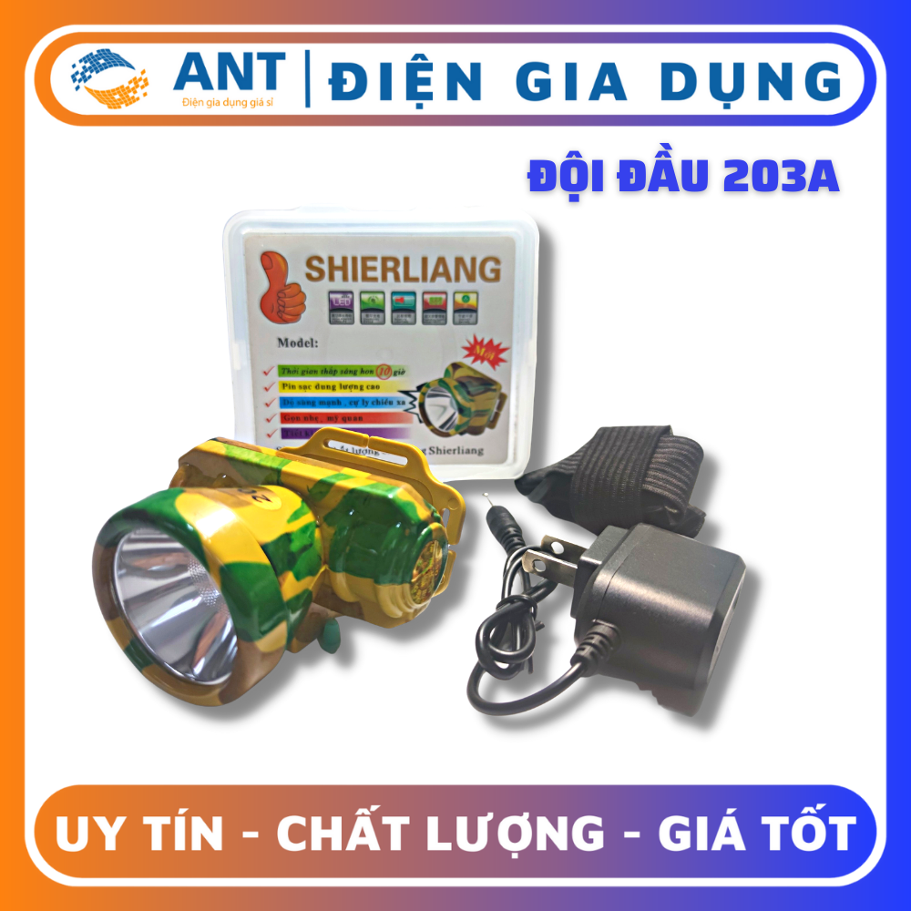 Đèn pin đội đầu siêu sáng ND-203A