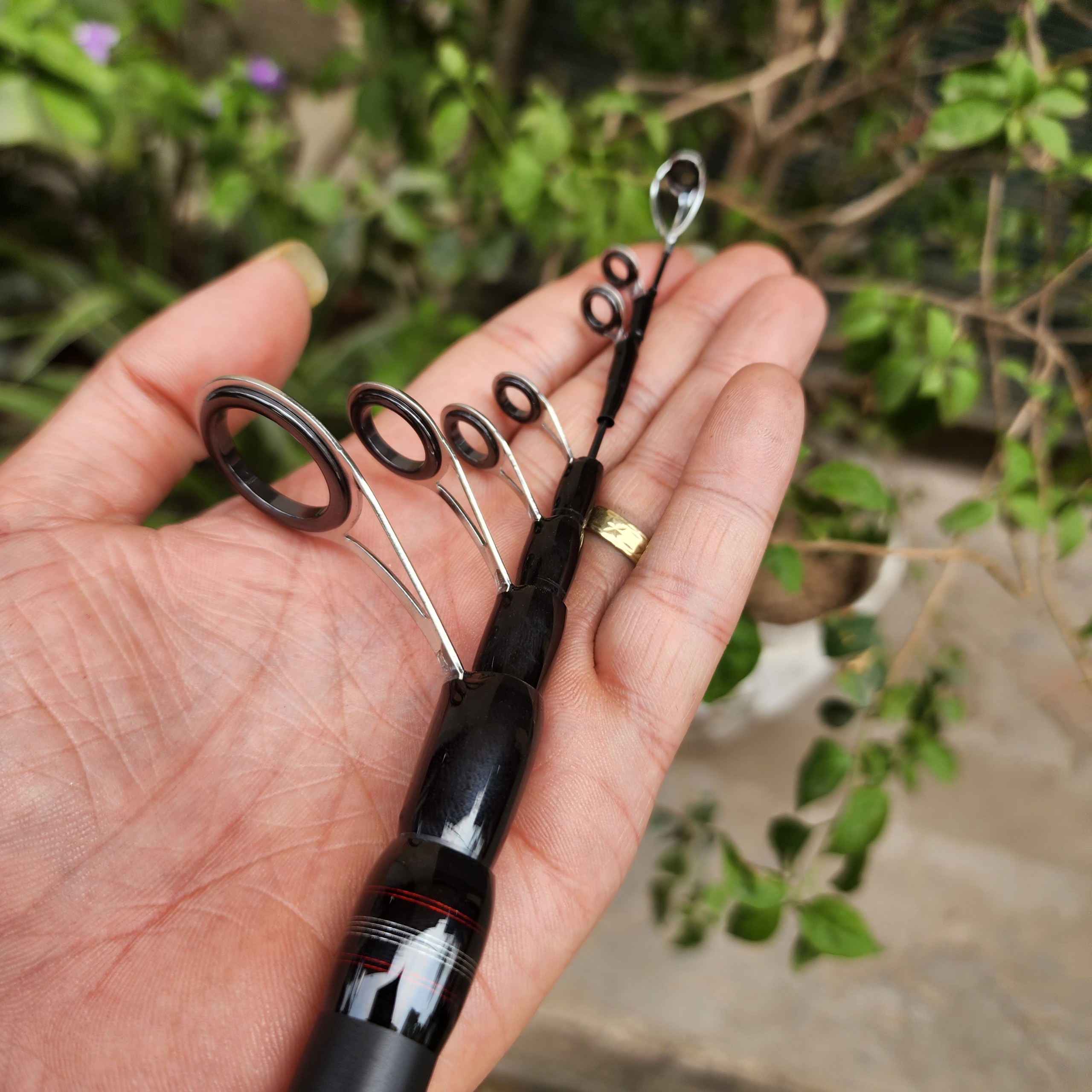 Cần lure rút máy đứng MLong Huyền Thoại