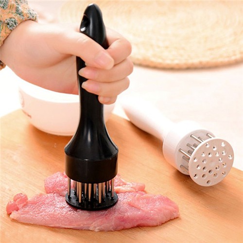 Dụng cụ dần làm mềm thịt Meat Tenderizer TẶNG KÈM MIẾNG LÓT NỒI RỬA BÁT SILICOL TIỆN LỢI