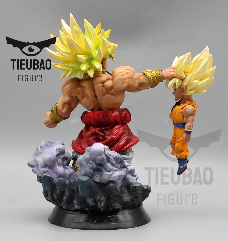 Mô hình Broly bón hành cho Goku