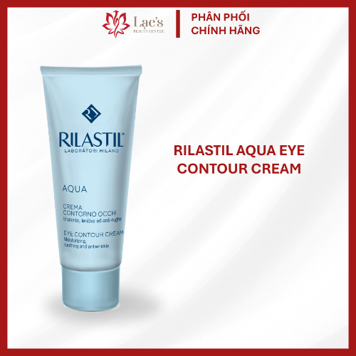 Rilastil Aqua Eye Contour Cream 15mL - kem dưỡng da mắt