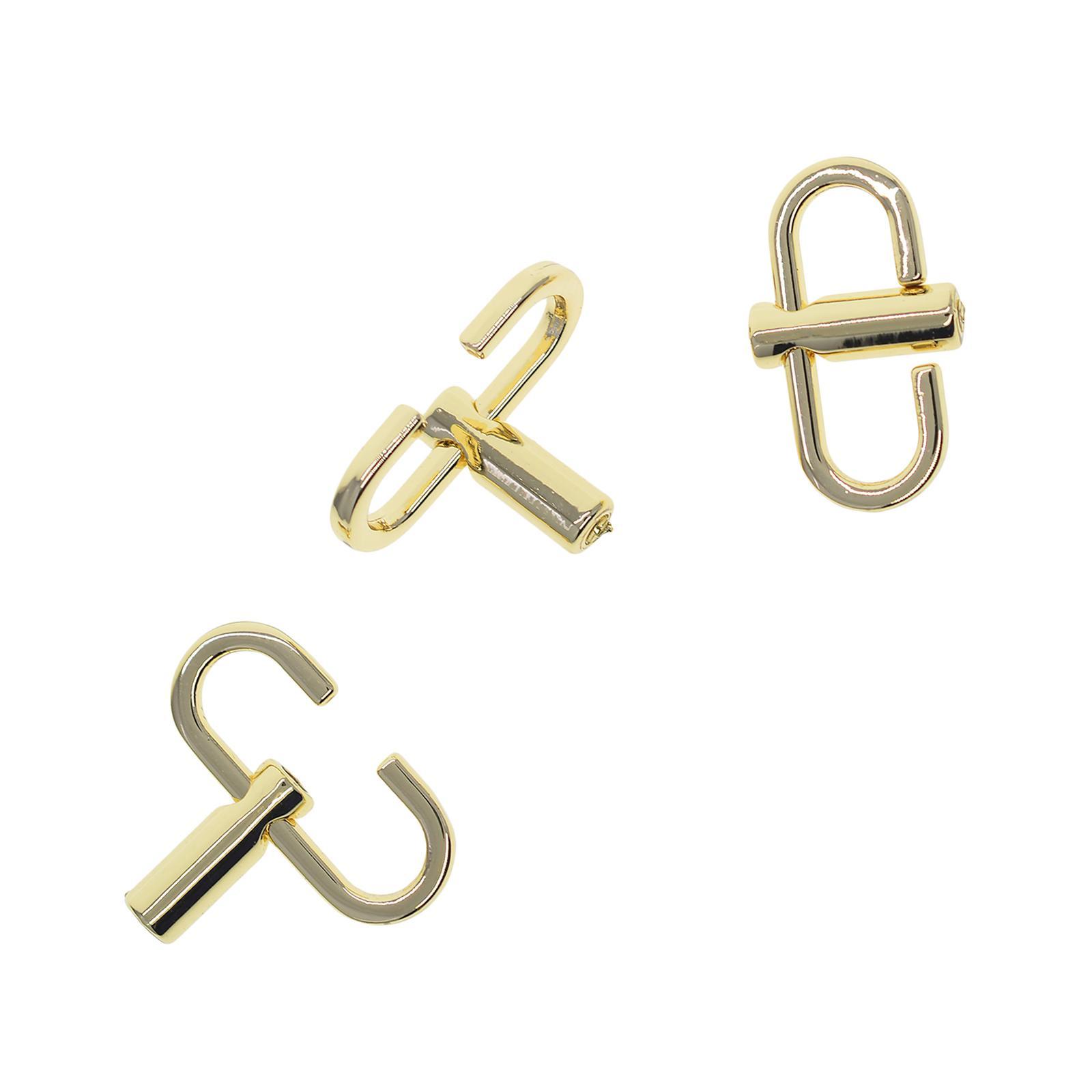 Bag Hooks Clips Hardware Hand DIY 6Pcs Golden 6Pcs Golden