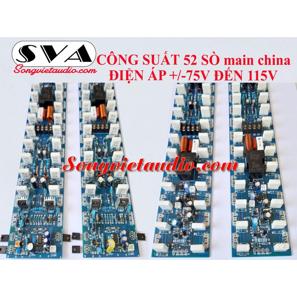 Mạch công suất 52 sò main 2u - CẶP