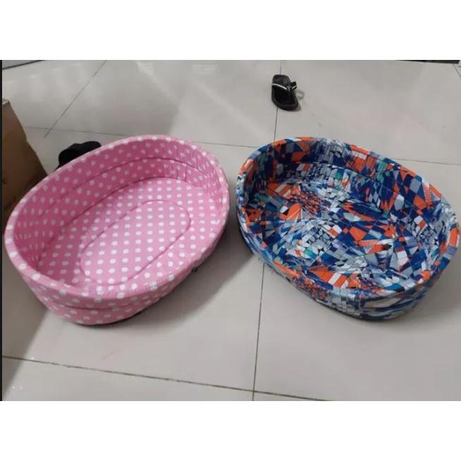 Đệm OVAL dành cho chó mèo, ổ nệm cho thú cưng, đệm nằm cho chó mèo. Dày 1 lớp, đủ size.