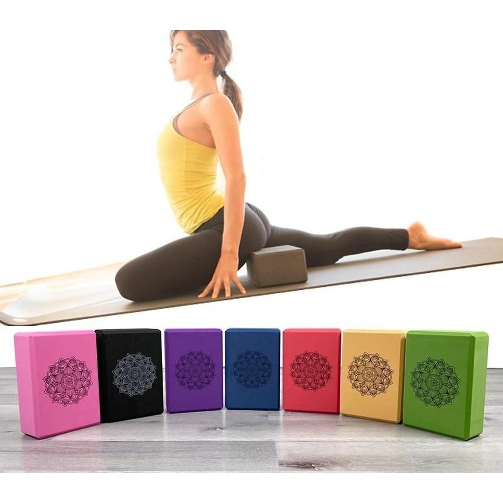 Gạch Tập Yoga Chất Liệu Xốp EVA Cao Cấp TXstar Chống Trơn Trượt, Độ Nén Cao Dễ Dàng Sử Dụng