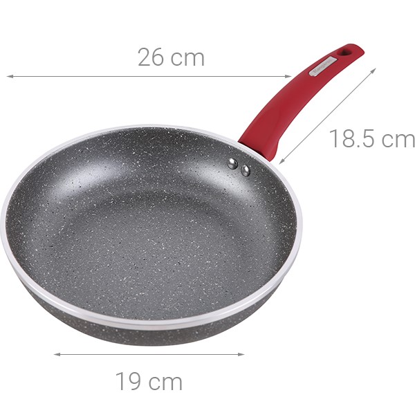 Chảo Nhôm Chống Dính Đáy Từ Kangaroo KG654M