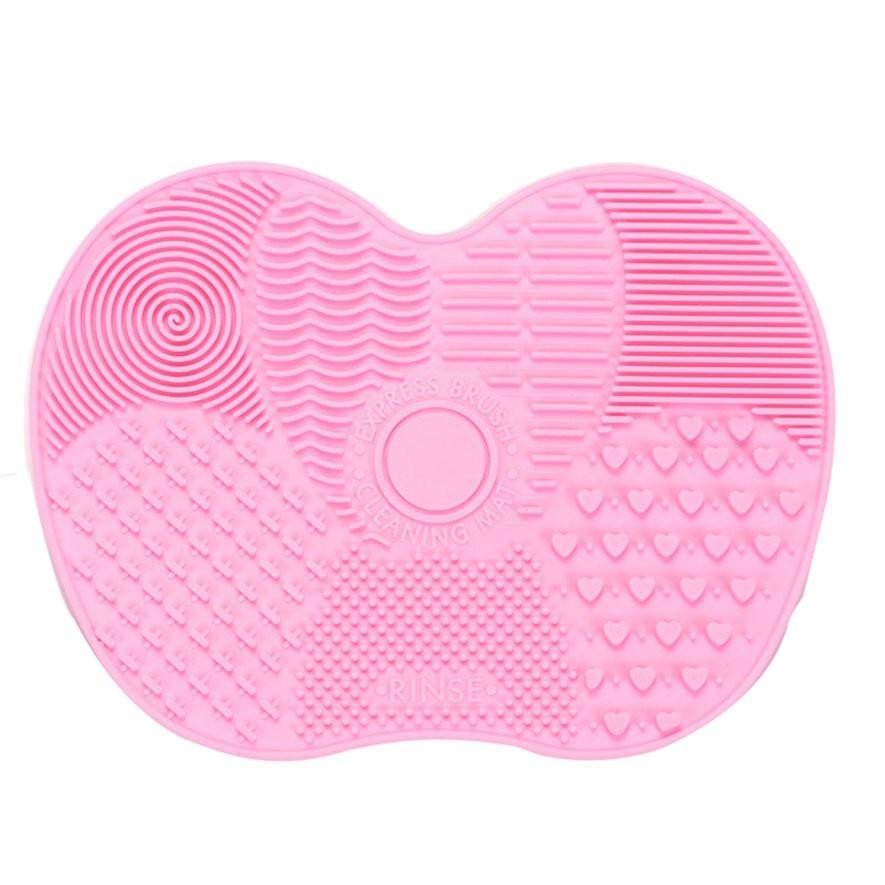 Creative Silicone Makeup Brush Cleaning Pad Silicone Scrubbing Pad Suction Pad