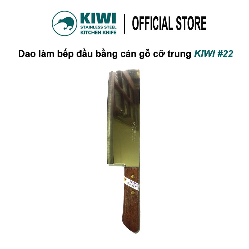 DAO NHÀ BẾP TRUNG CÁN GỖ KIWI THÁI LAN No.22