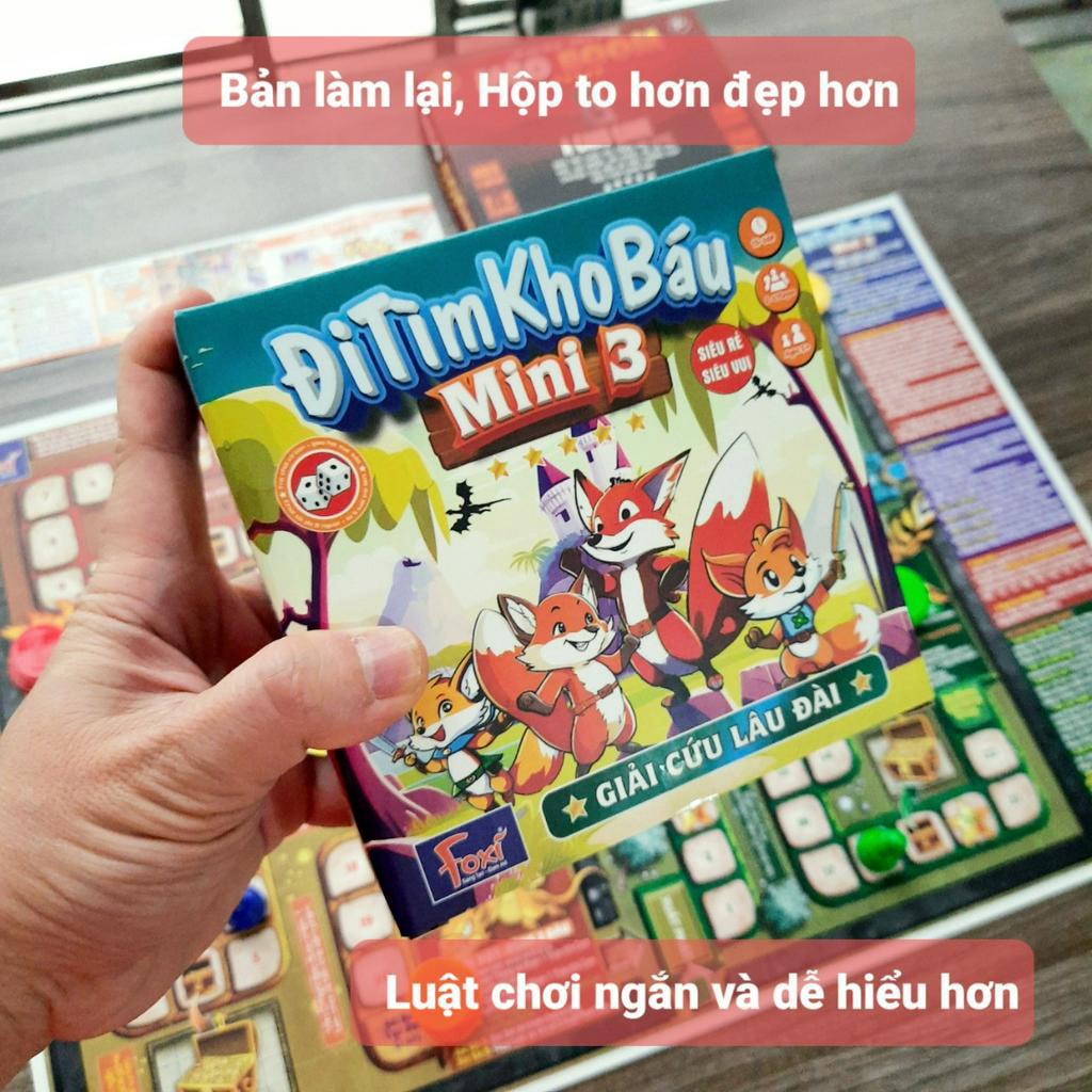 Đồ Chơi Board Game - Đi Tìm Kho Báu Mini - Foxi