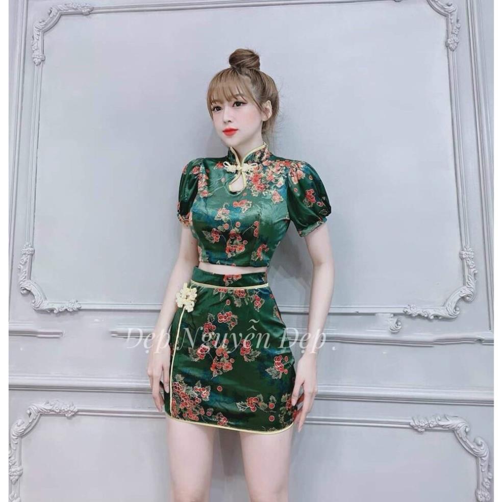 Đầm ôm body cổ tàu khoét giọt nước tay con cực hot  Hàng đẹp với giá tốt  nhất