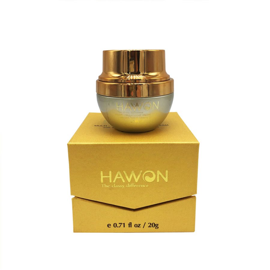 Kem Face Đa Năng 20g &amp; Tinh Chất Serum Đa Năng 10ml Hawon Gold