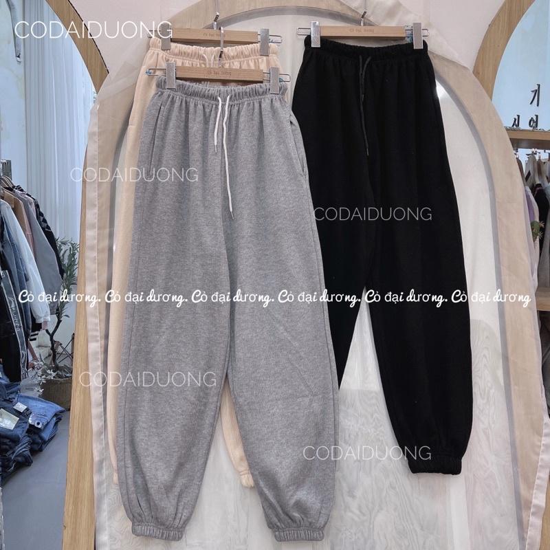 Quần jogger dây rút