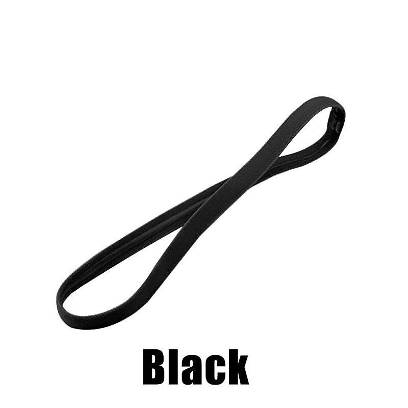 1PC Fashion New Candy Color Sports Headband Women Men Yoga Hair Bands Girls Sport Anti-slip Elastic Rubber Hairband Accessories