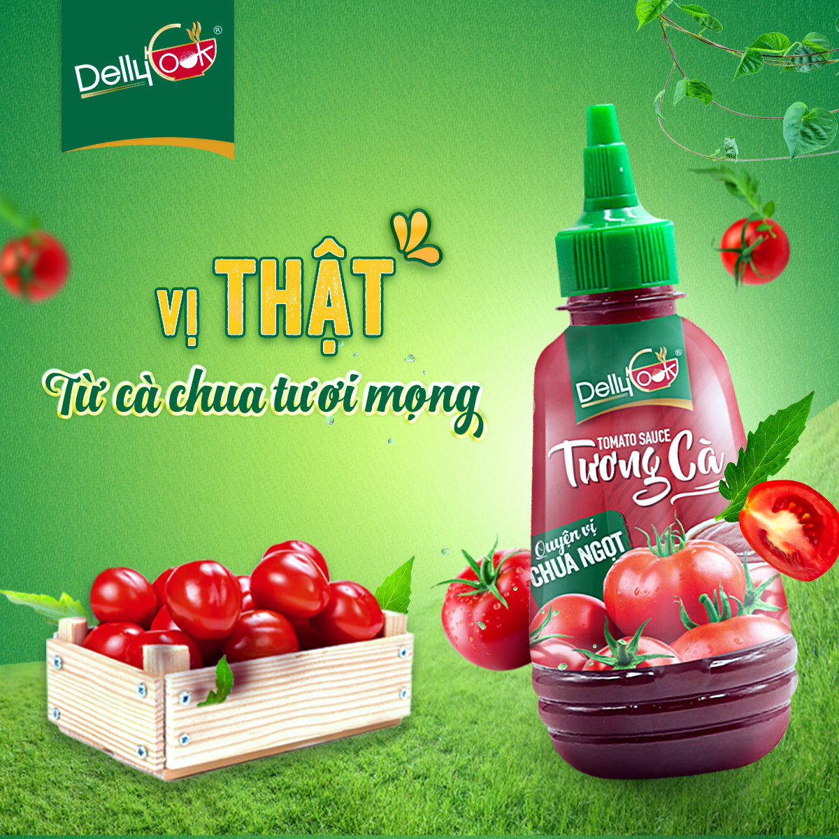 Combo: Xốt Me Cay + Tương Ớt Tây Ninh + Tương Cà Dellycook
