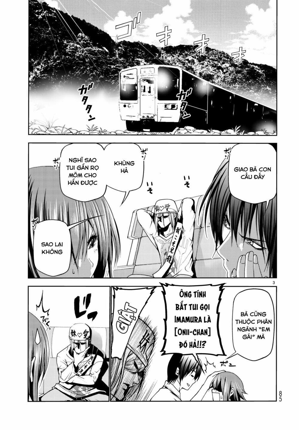 cô gái thích lặn - grand blue chapter 47 3