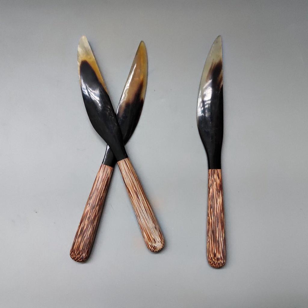 SET THÌA DAO DĨA SỪNG, BỘ DAO KÉO BÀN ĂN