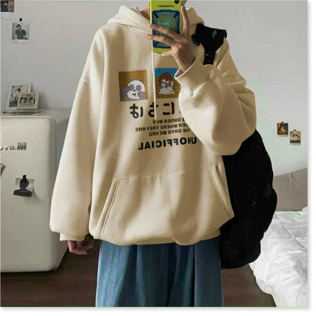 ÁO HOODIE NỈ NGOẠI LÓT BÔNG DÀY DẶN B.By