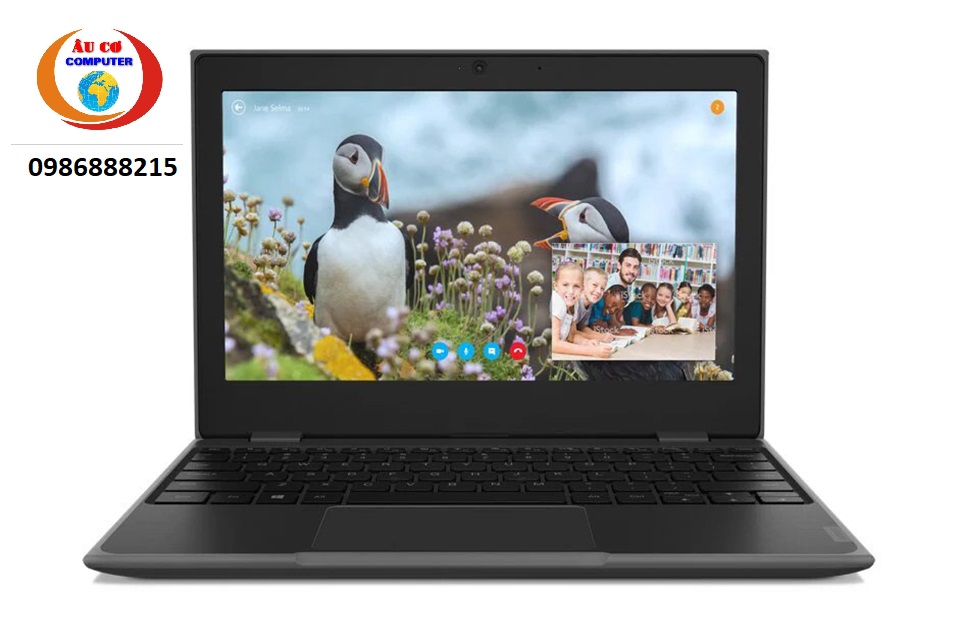 Laptop Lenovo 100e Gen 2 N4020/4GB/64GB eMMC/Intel UHD Graphics 600/11.6&quot;HD/Win 10 Pro - HÀNG CHÍNH HÃNG