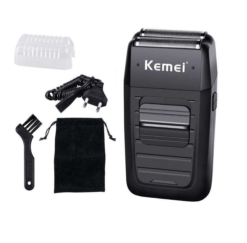 Máy Cạo Râu Cạo Khô Kemei KM1102 - phụ kiện không thể thiếu cho nam giới - Hàng chính hãng