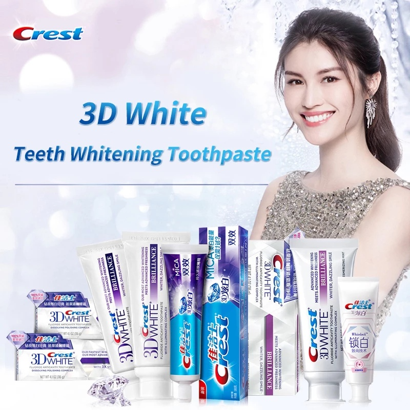 Kem đánh răng ORAL-B Crest 3D cao cấp làm trắng răng nổi bật hiệu quả chuyên nghiệp