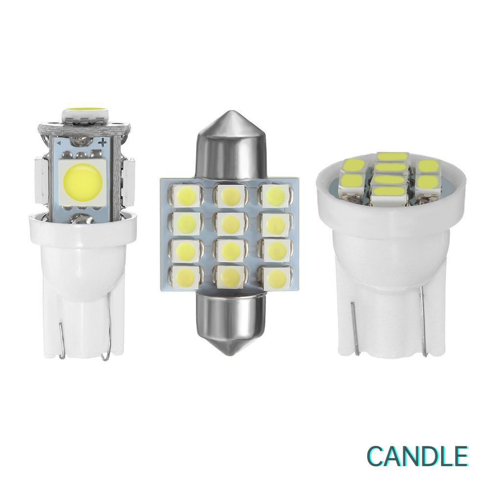 Set 13 Bóng Đèn Led Cho Nội Thất Xe Ô Tô