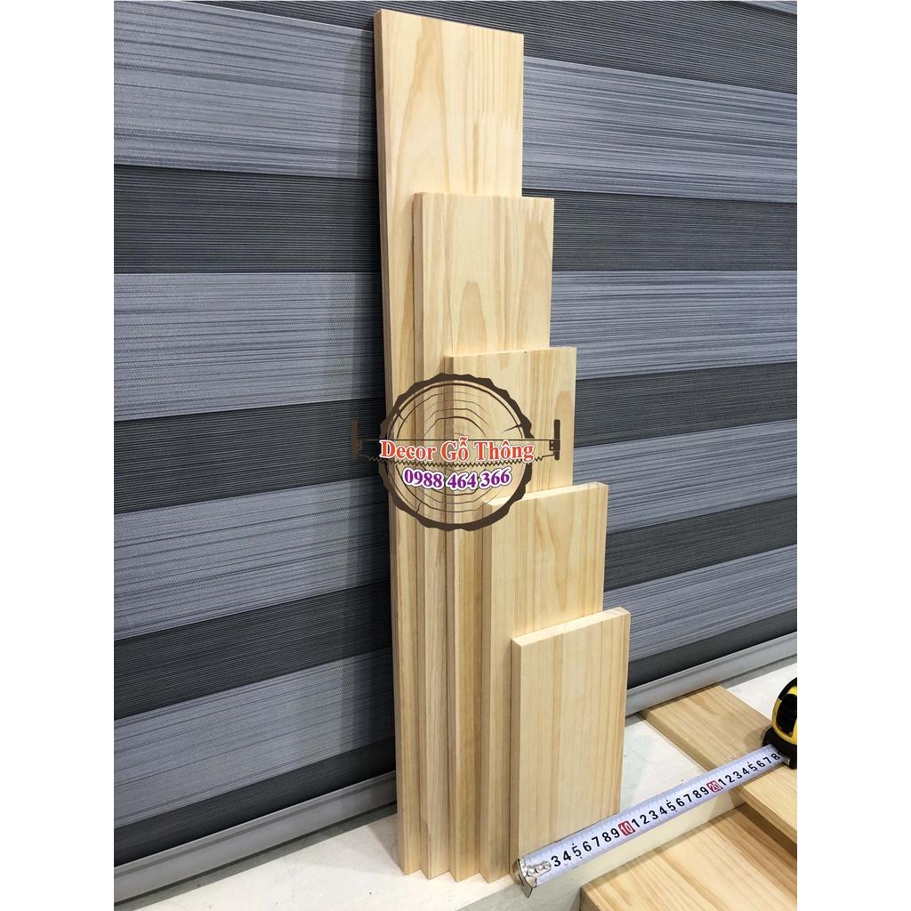 Tấm gỗ thông 10x40cm thẳng bào mịn đẹp