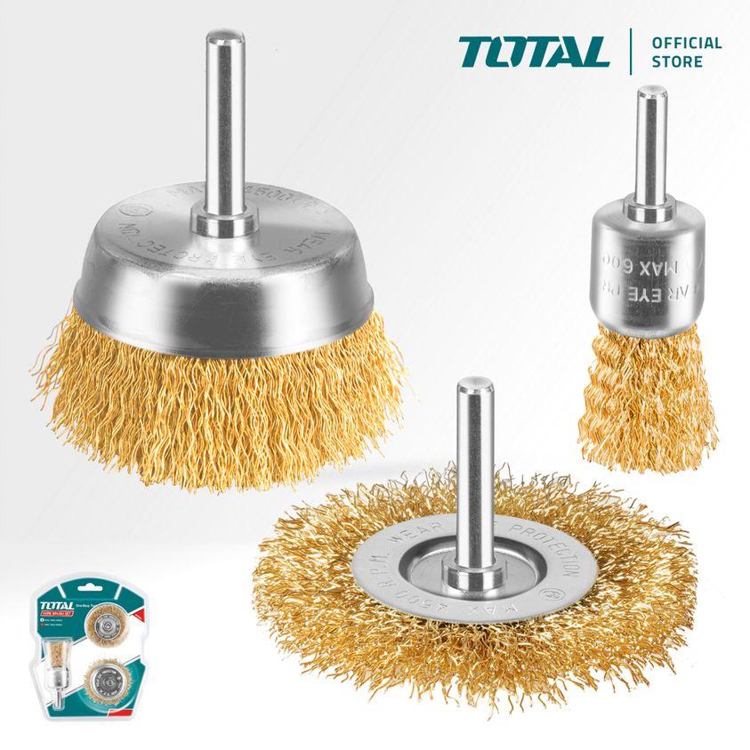 BỘ 3 BÁNH CƯỚC VÀ CHỔI CƯỚC TOTAL TAC310031 - HÀNG CHÍNH HÃNG