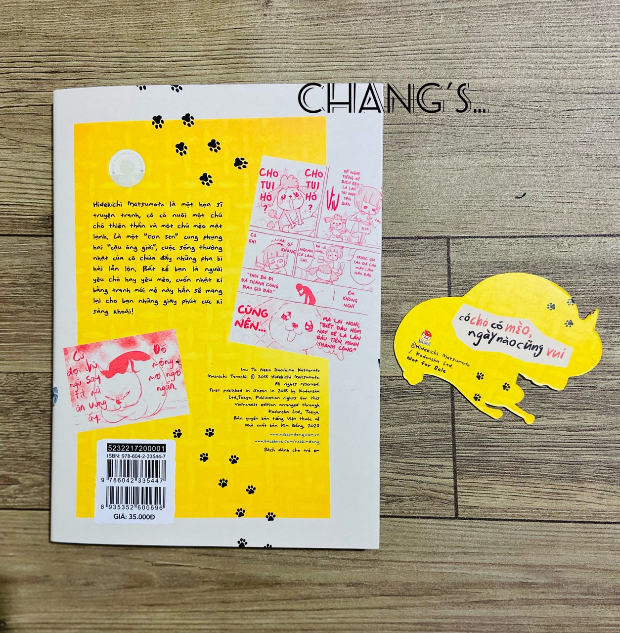 Truyện tranh Có Chó Có Mèo, Ngày Nào Cũng Vui - Tập 1 - Tặng Kèm Bookmark