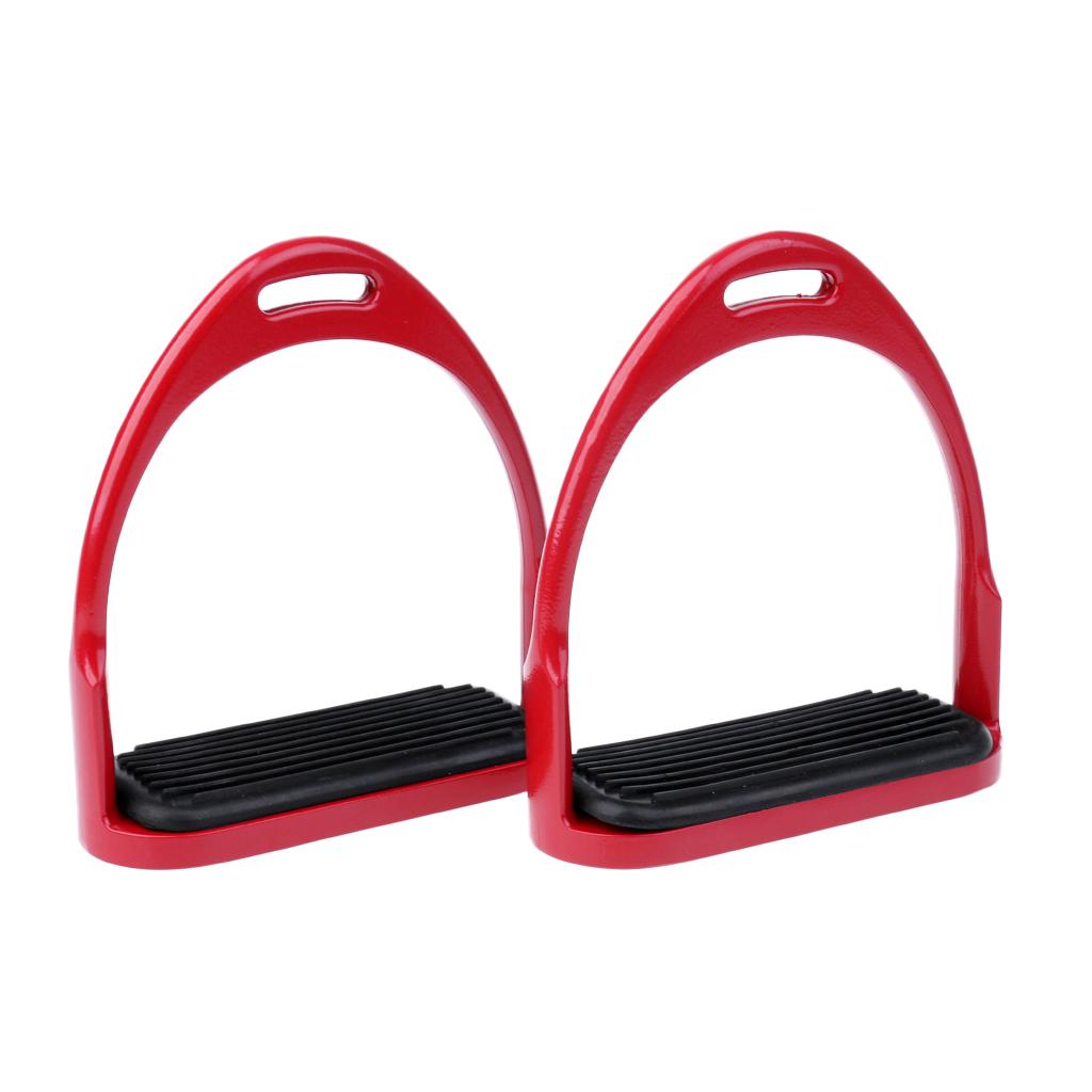 Aluminum s Horse Riding Equestrian Safety Lightweight  Red