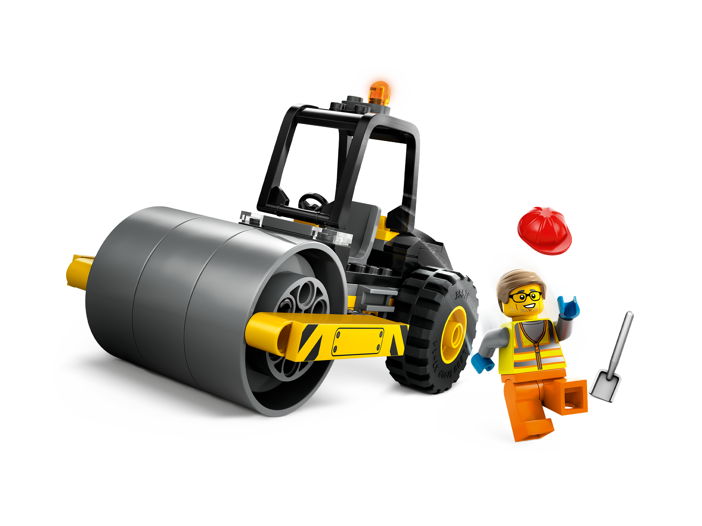 Đồ Chơi Lắp Ráp Xe Lu Công Trình - Construction Steamroller - Lego City 60401 (78 Mảnh Ghép)