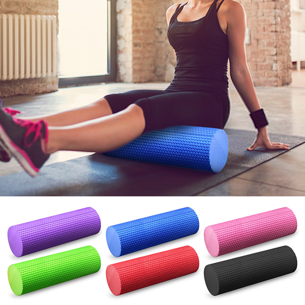 Con lăn EVA massage phục hồi cơ, giãn cơ trong luyện tập yoga, gym