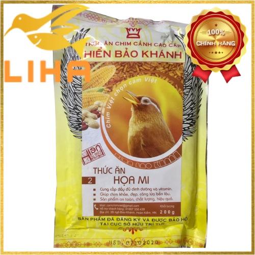 Cám Họa Mi Hiển Bảo Khánh 200gr - Giúp Chim Căng Lửa, Thi Đấu