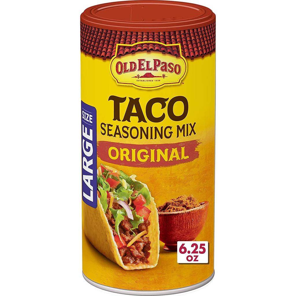 HŨ BỘT GIA VỊ TACO Old El Paso Original Taco Seasoning Mix, VỊ Original PHONG CÁCH MEXICO, 170g (6.25 oz)